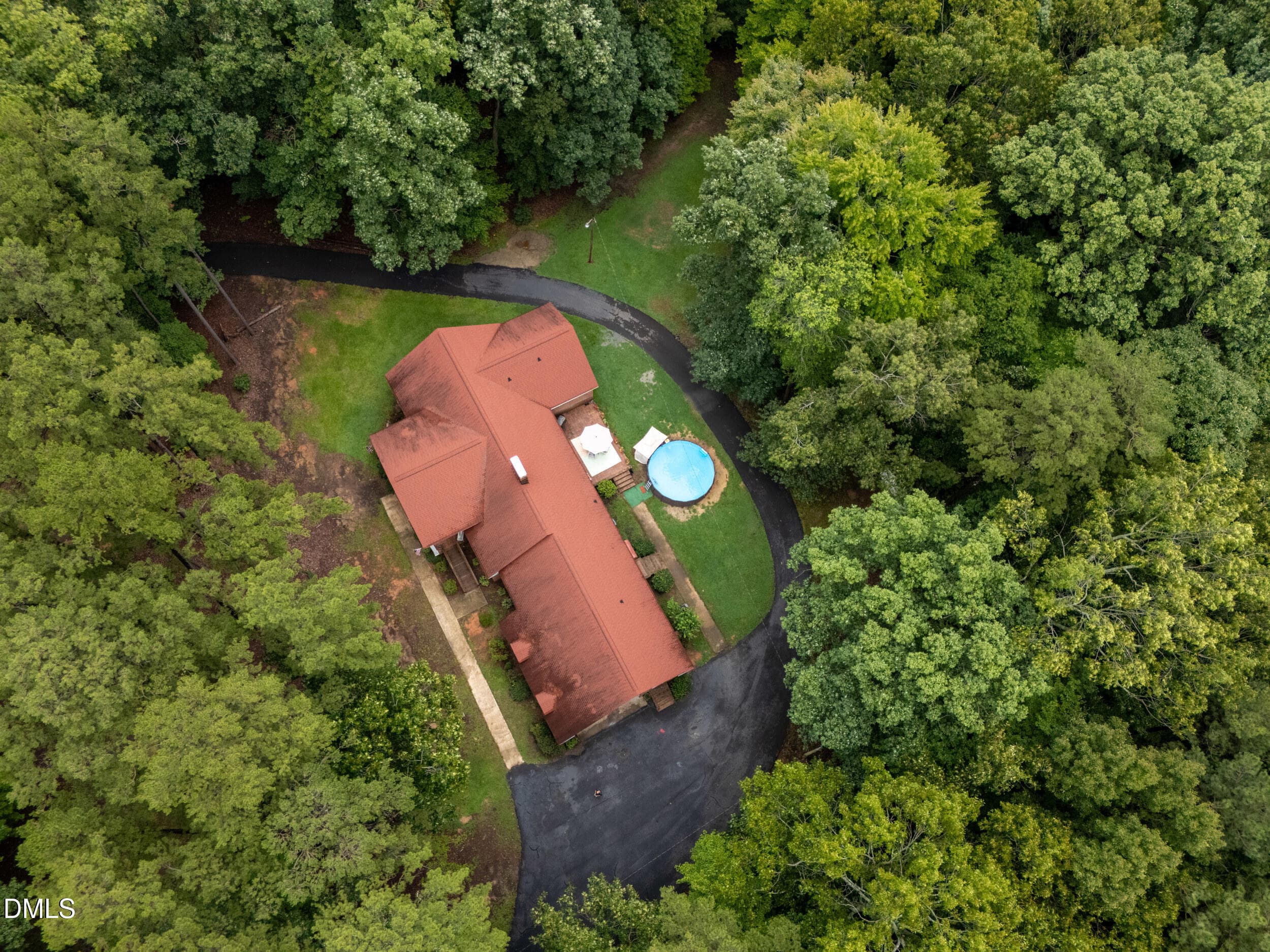 Aerial View - 1595 North Moore Road, Robbins, NC 27325