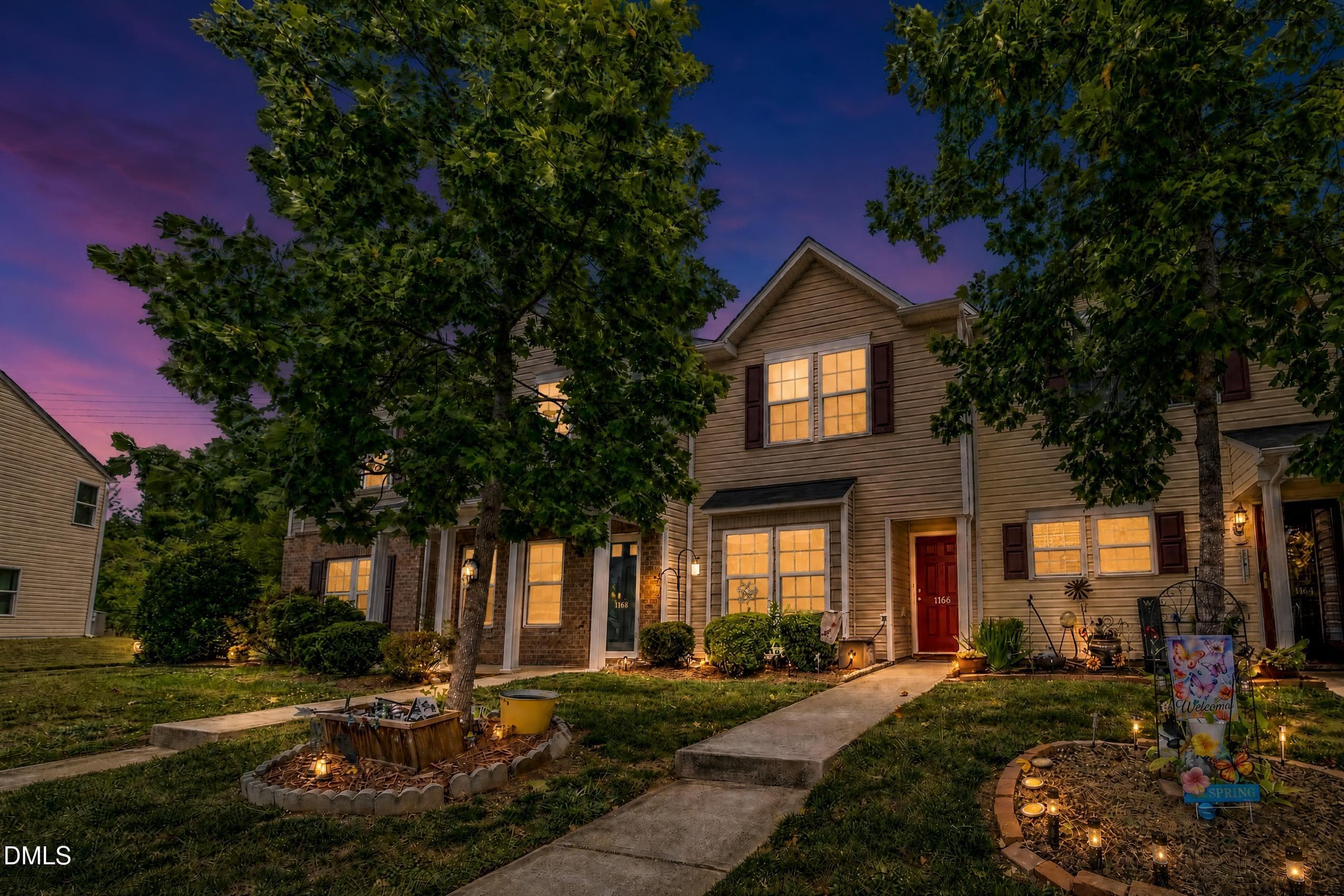 24. Night view.front - 1166 Brooksridge Way, Whitsett, NC 27377, Whitsett