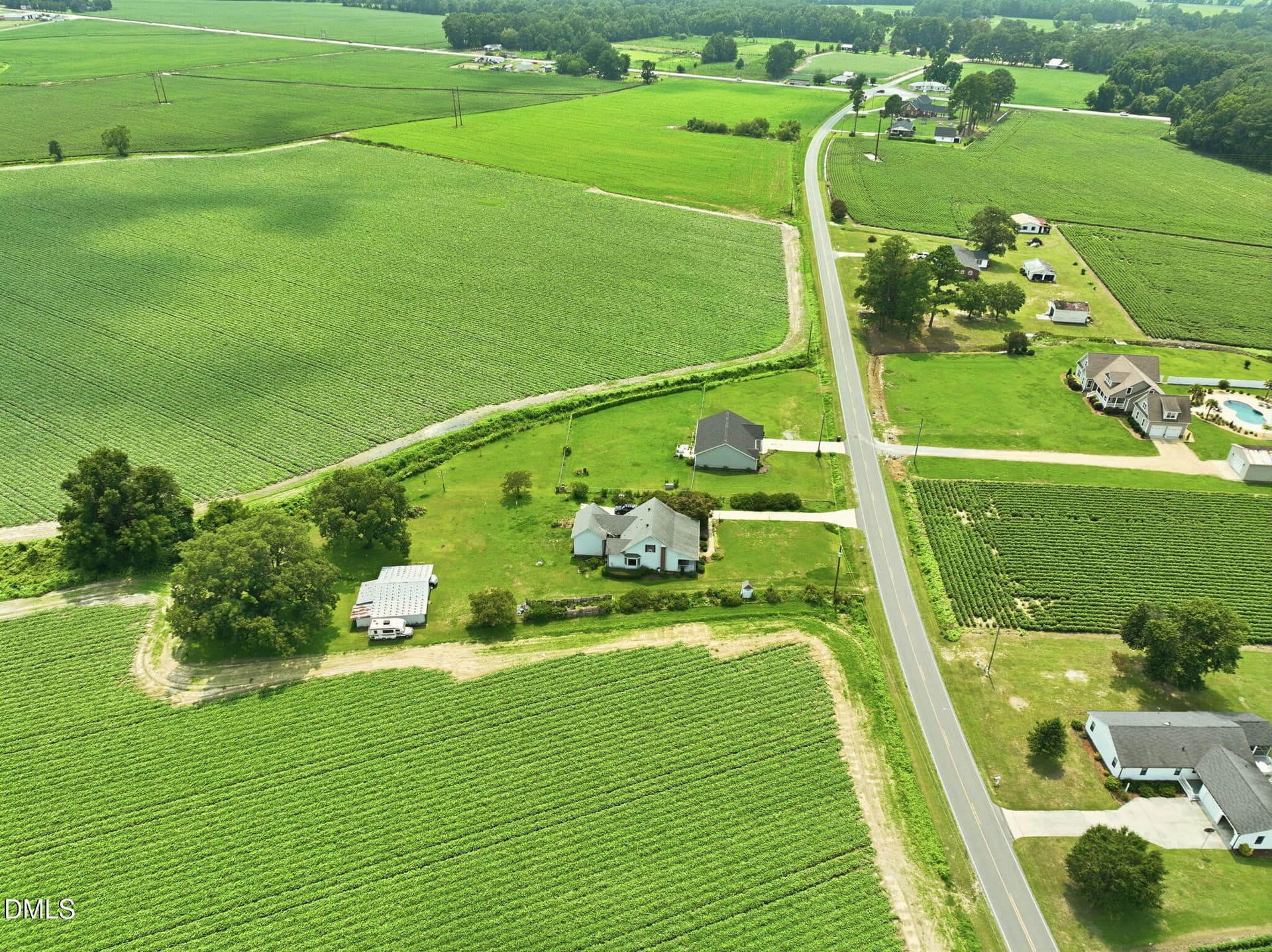 11-web-or-mls-DJI_0292 - 352 Carr Church Road, Clinton, NC 28328