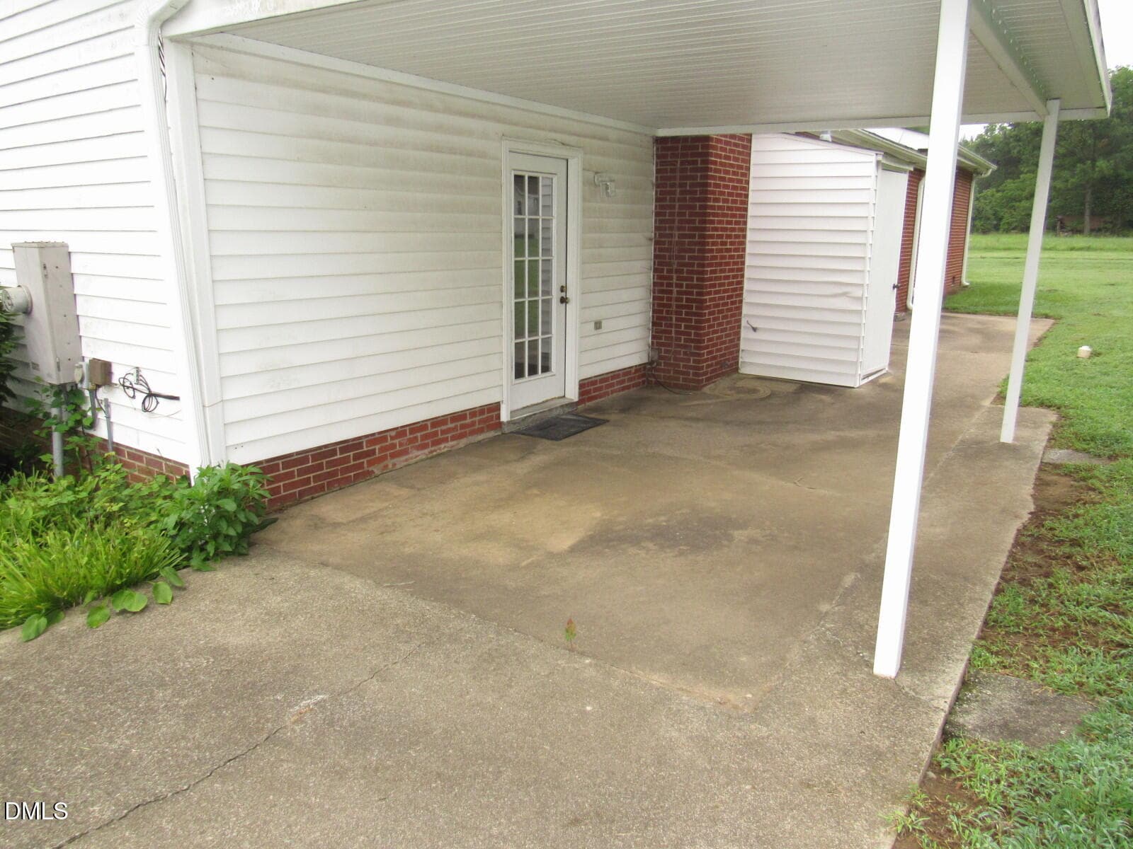 Rear covered porch - 2635 W Lyon Station Road, Creedmoor, NC 27522, Creedmoor