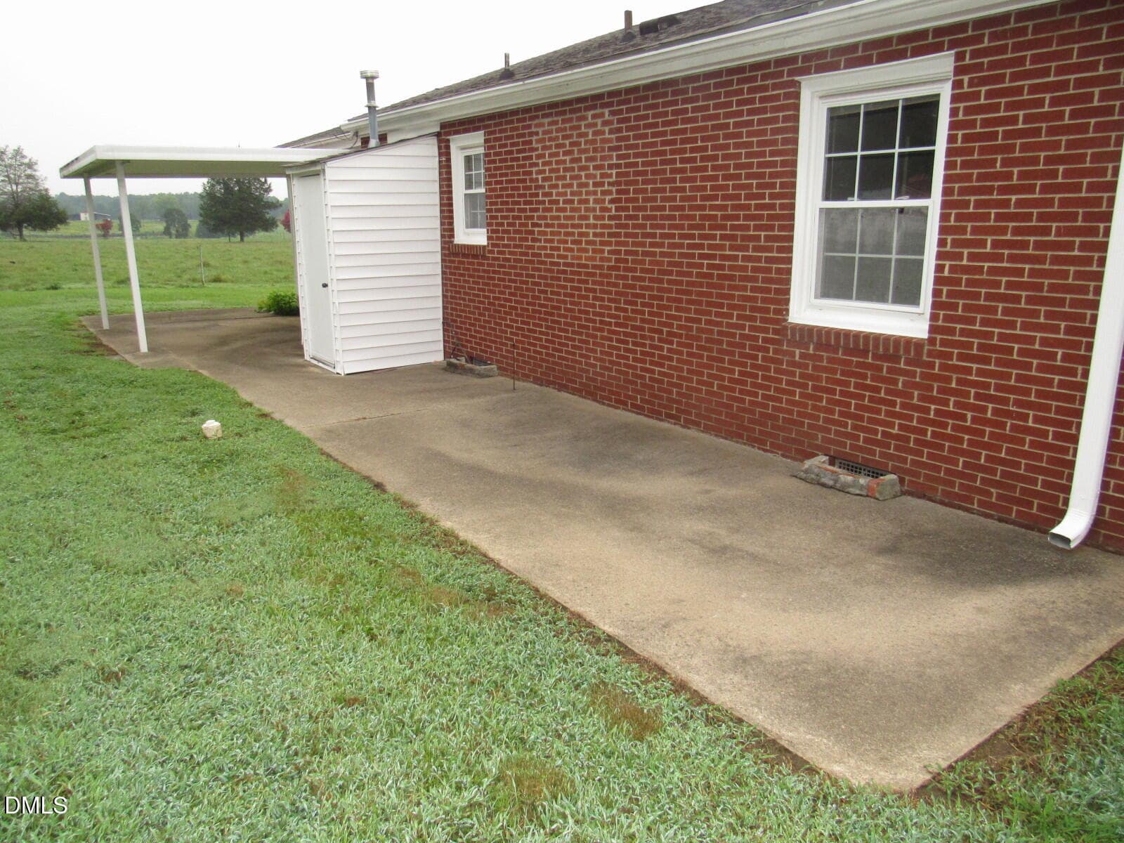 Rear patio - 2635 W Lyon Station Road, Creedmoor, NC 27522, Creedmoor