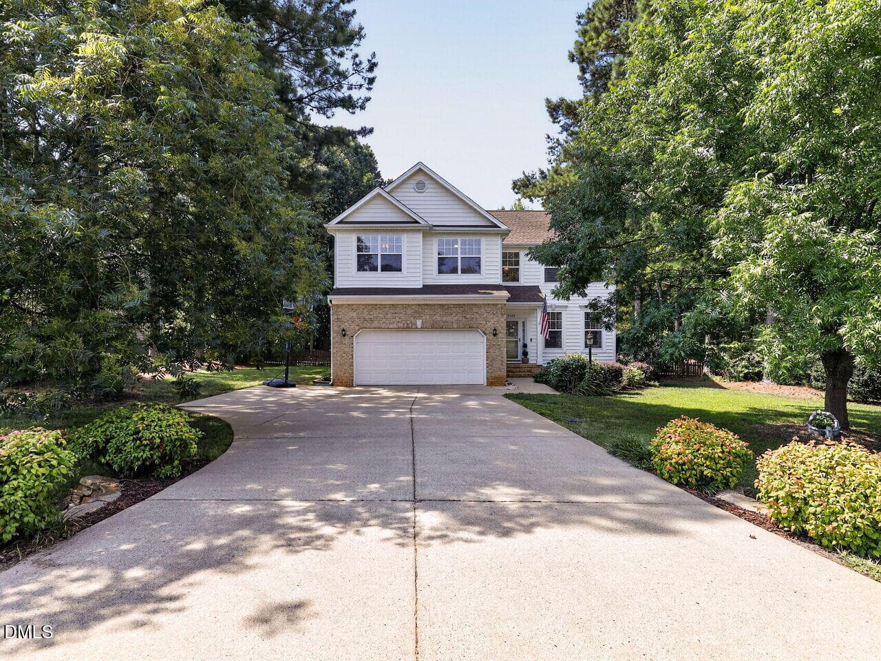 Exterior Front and Driveway - 3220 Orchestra Court, Apex, NC 27539