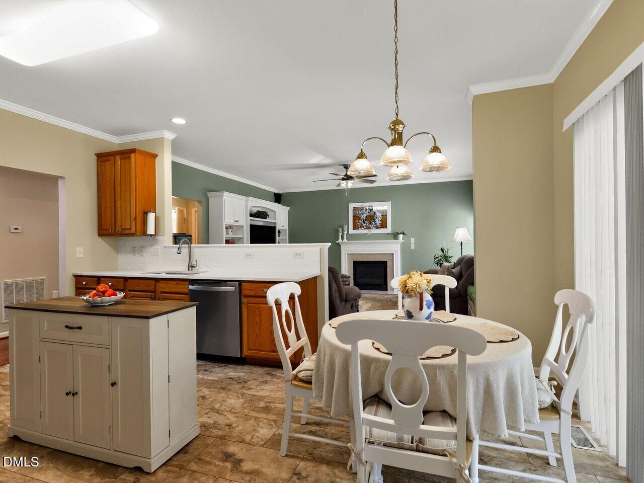Kitchen and Breakfast Area - 3220 Orchestra Court, Apex, NC 27539