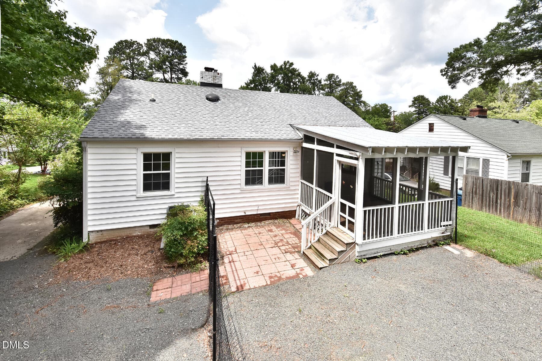 23- Exterior back - 1837 Forest Road, Durham, NC 27705, Durham