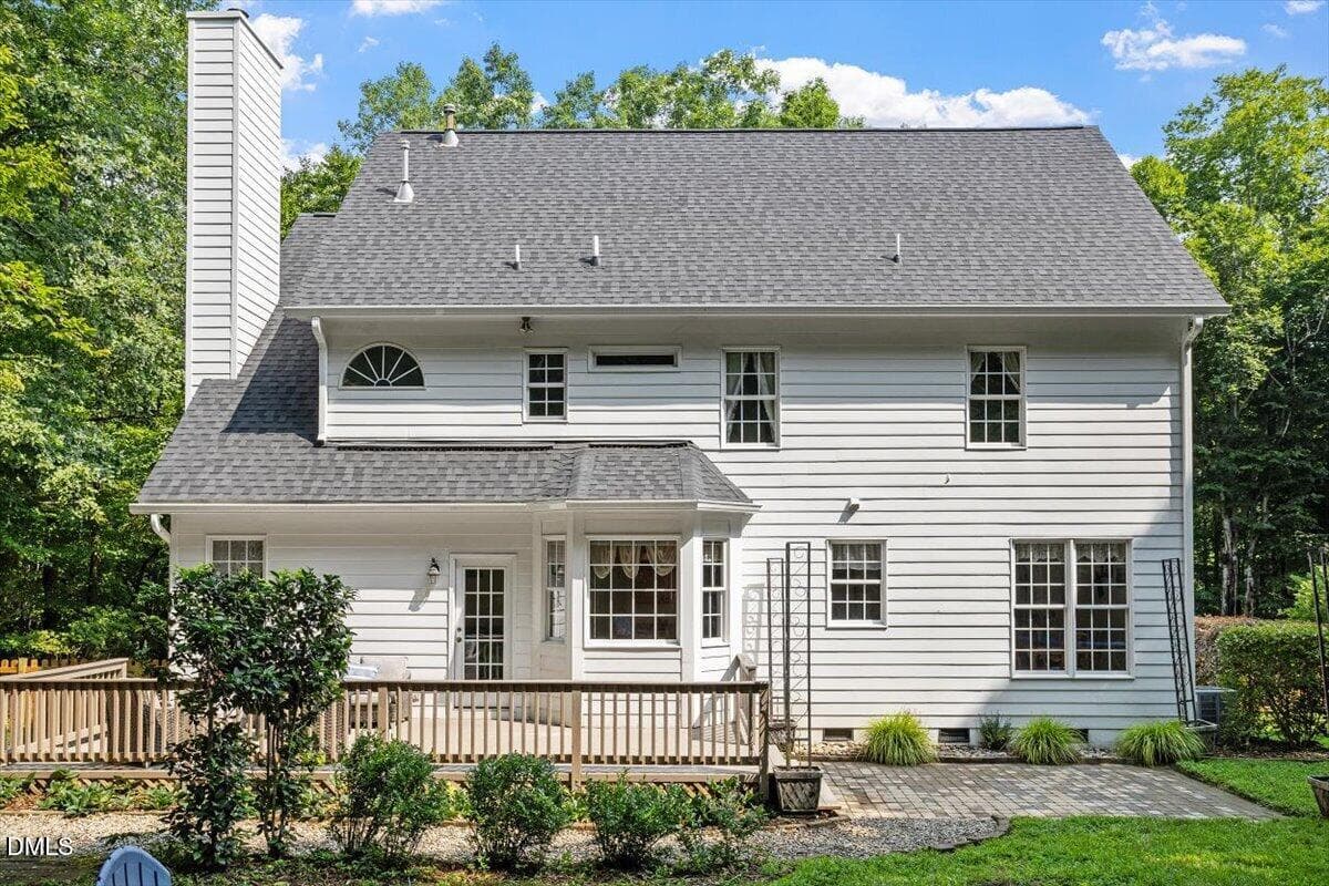 Back with big deck & patio - 87 Danning Drive, Chapel Hill, NC 27516, Chapel Hill