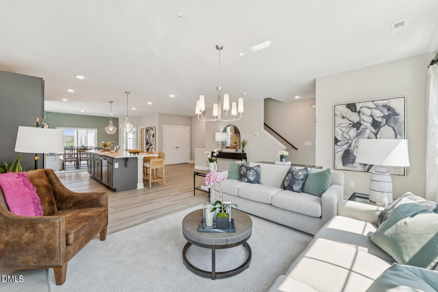 Living Room - 415 Grove Overlook Lane 200, Wake Forest, NC 27587