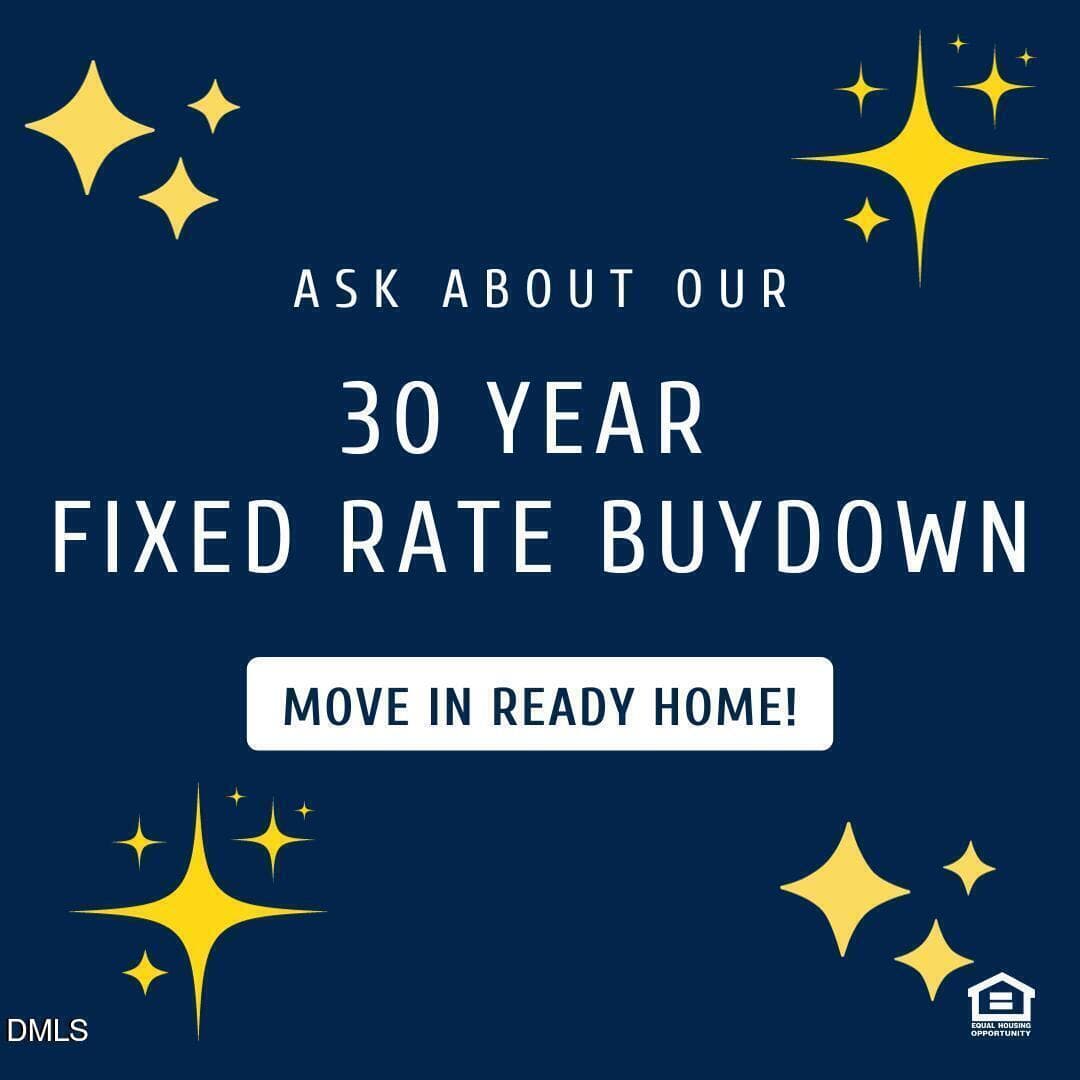 30 year fixed rate buy down - 210 Tar Banks Drive, Louisburg, NC 27549, Louisburg