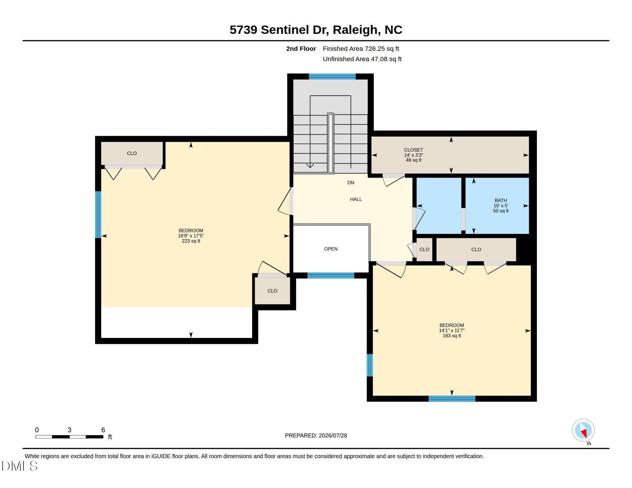 1-901-floor_imperial_en_2 - 5739 Sentinel Drive, Raleigh, NC 27609, Raleigh