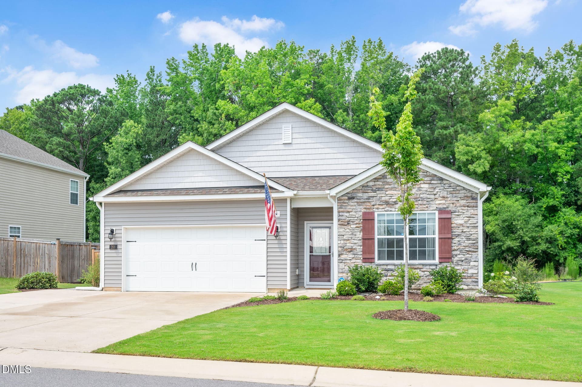 268 Silver Maple Dr. Front Angle 2 - 268 Silver Maple Drive, Fuquay Varina, NC 27526