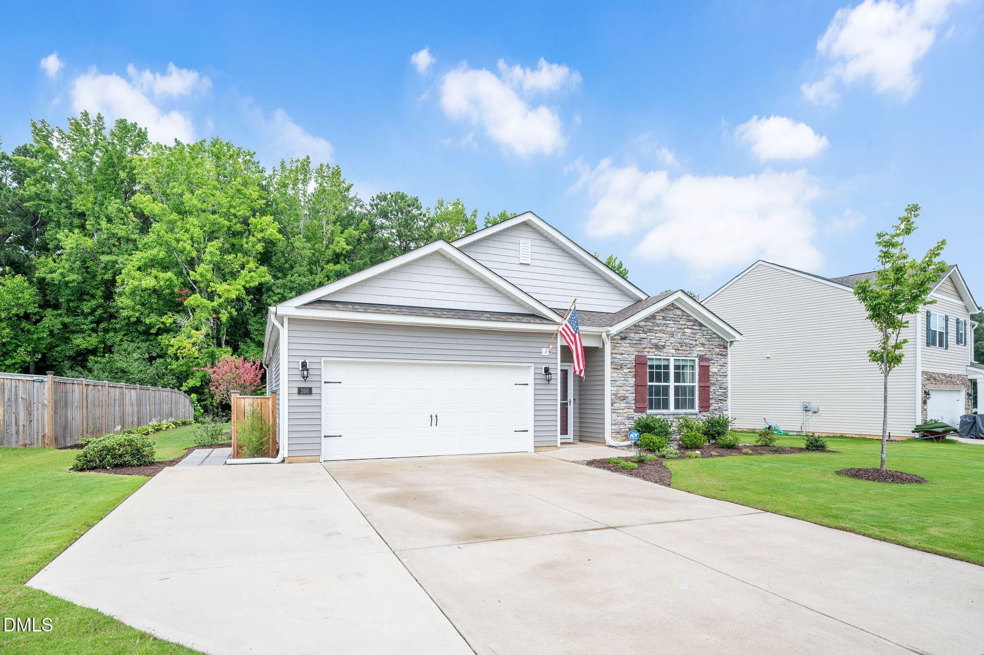 268 Silver Maple Dr. Front Angle - 268 Silver Maple Drive, Fuquay Varina, NC 27526