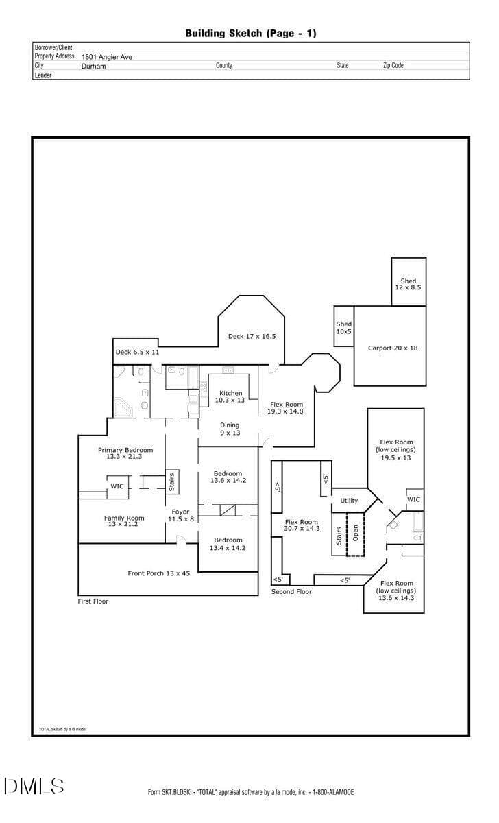 Floor Plan - 1801 Angier Avenue, Durham, NC 27703, Durham