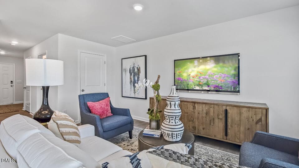 Living Room - 63 Bee Garden Court, Angier, NC 27501