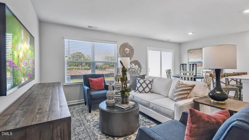 Living Room - 63 Bee Garden Court, Angier, NC 27501