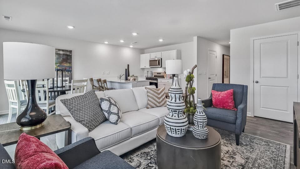 Living Room - 63 Bee Garden Court, Angier, NC 27501