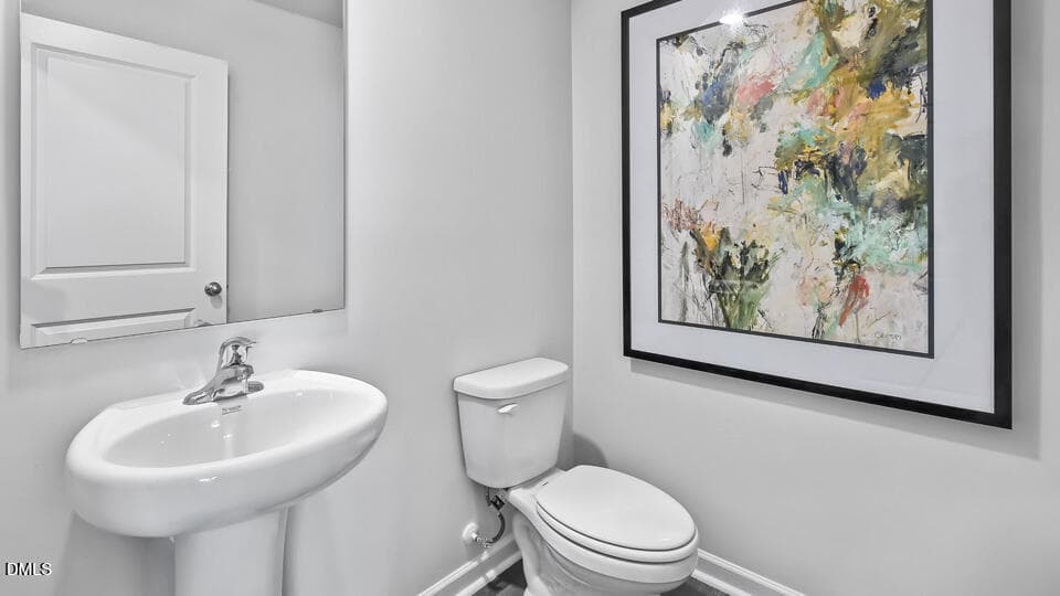 Powder Room - 63 Bee Garden Court, Angier, NC 27501