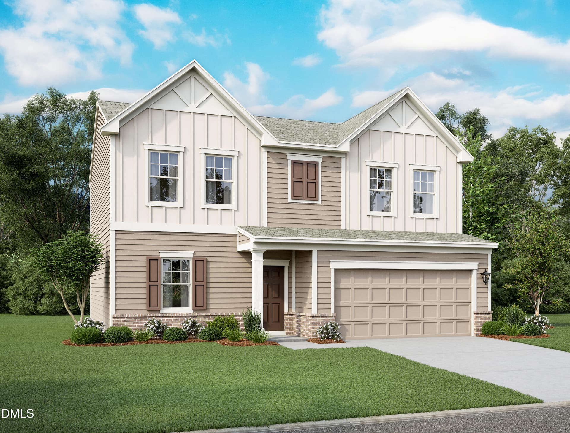 2095-Beacon-B-elev_AUS_2019 - 1669 Solace Way, Rolesville, NC 27571