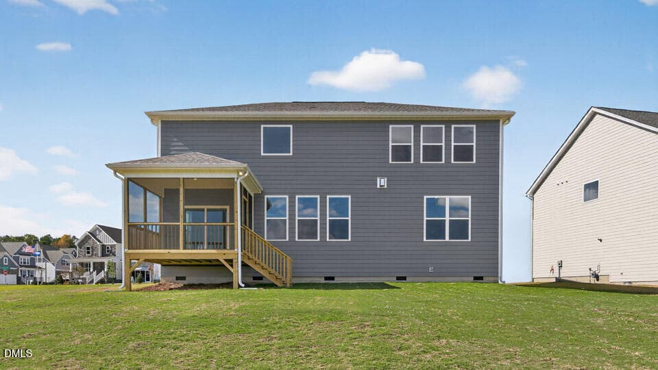 Backyard - 4140 Tansley Crest Loop, Wake Forest, NC 27587