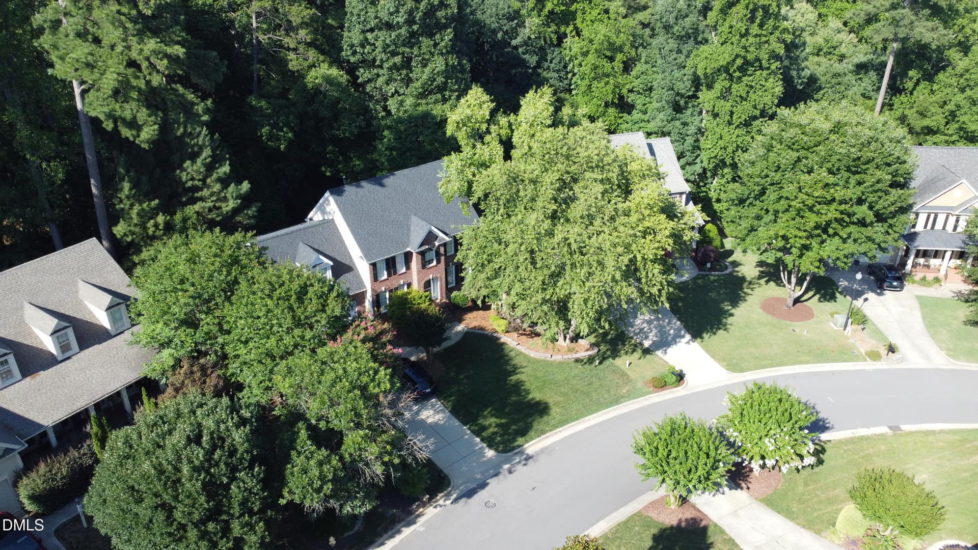 aerial - 116 Danagher Court, Holly Springs, NC 27540