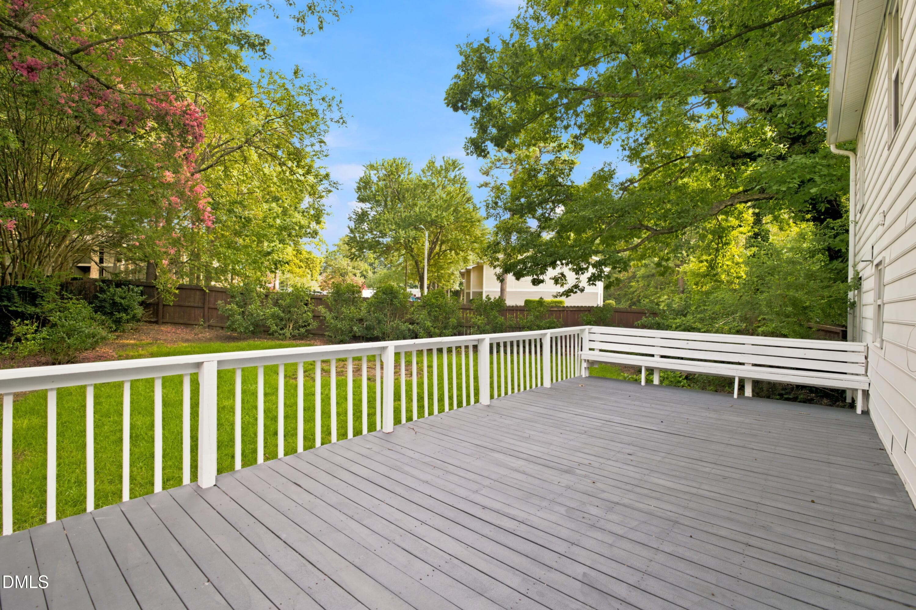 Back Deck - 4300 Hickory Ridge Drive, Raleigh, NC 27609, Raleigh
