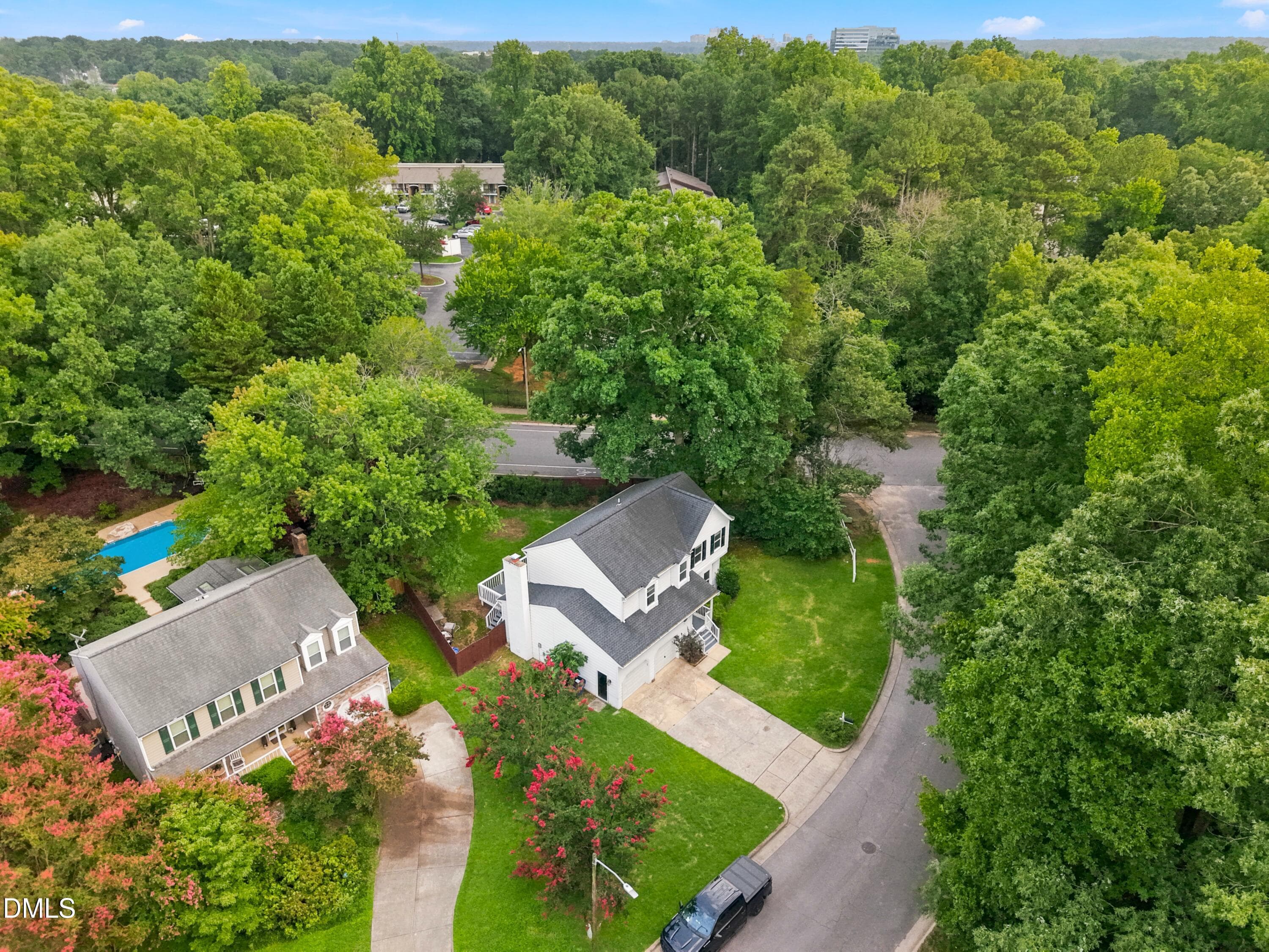 Aerial - 4300 Hickory Ridge Drive, Raleigh, NC 27609, Raleigh