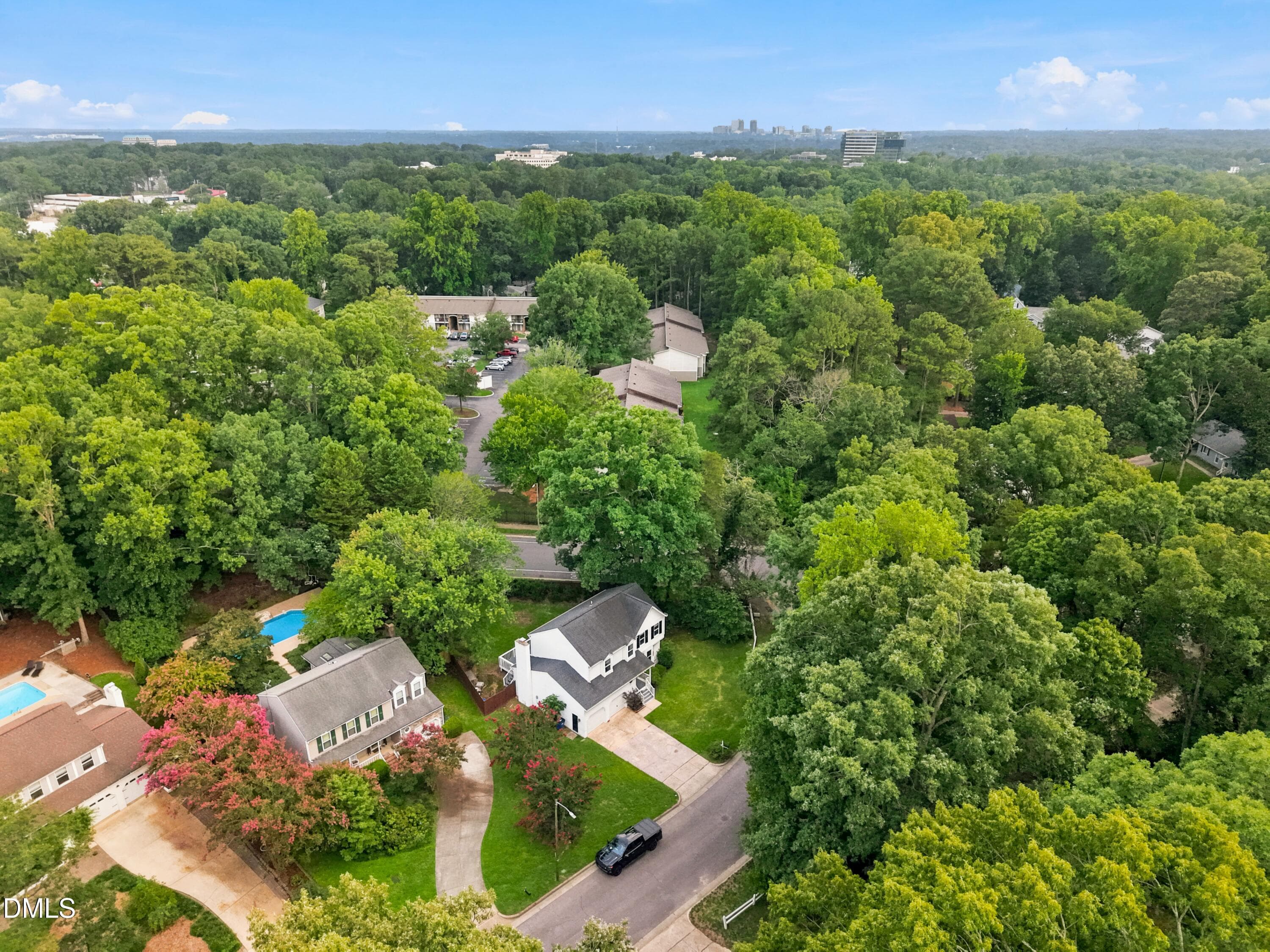 Aerial - 4300 Hickory Ridge Drive, Raleigh, NC 27609, Raleigh