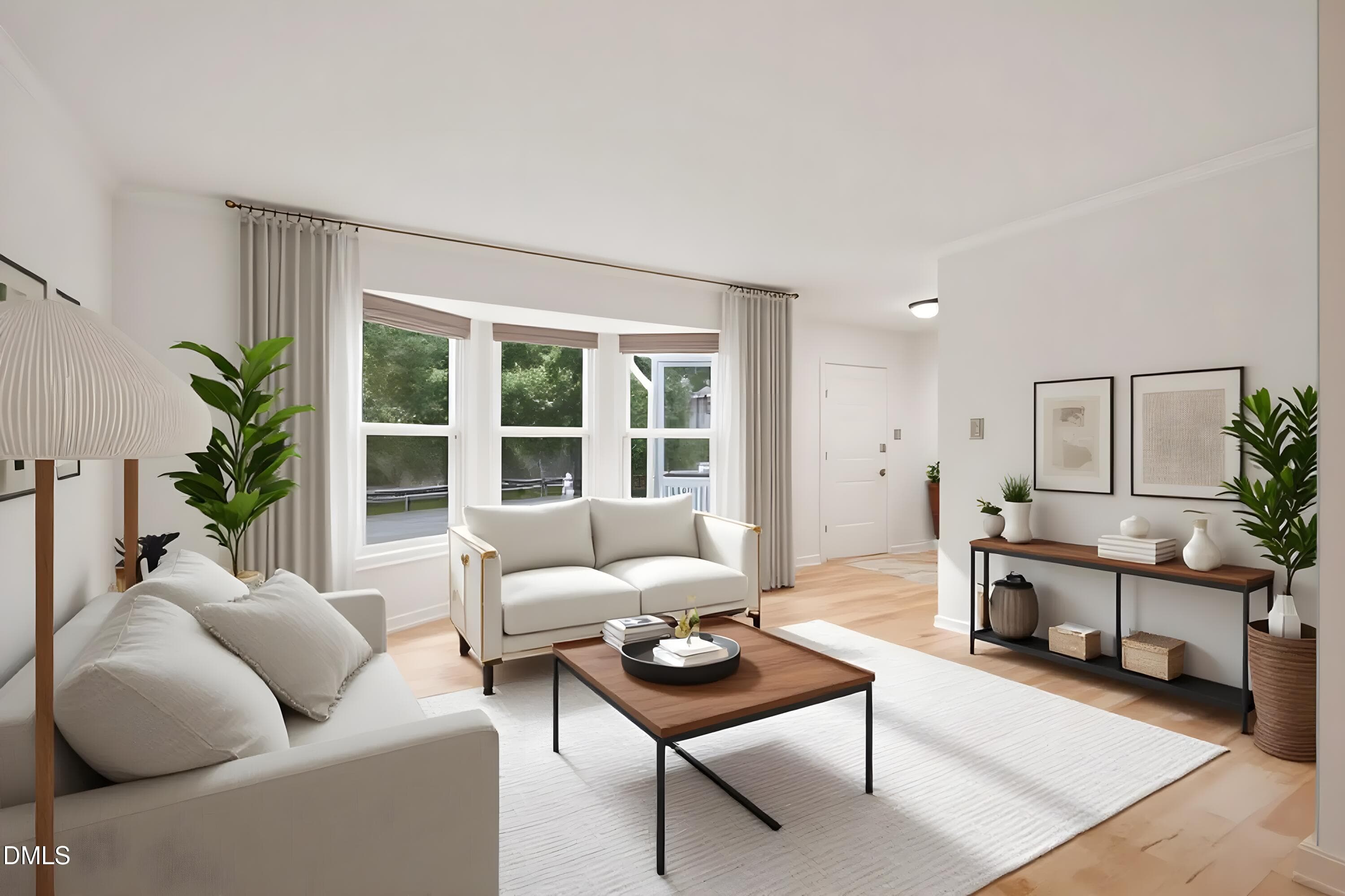 Formal Living/Dining - 4300 Hickory Ridge Drive, Raleigh, NC 27609, Raleigh