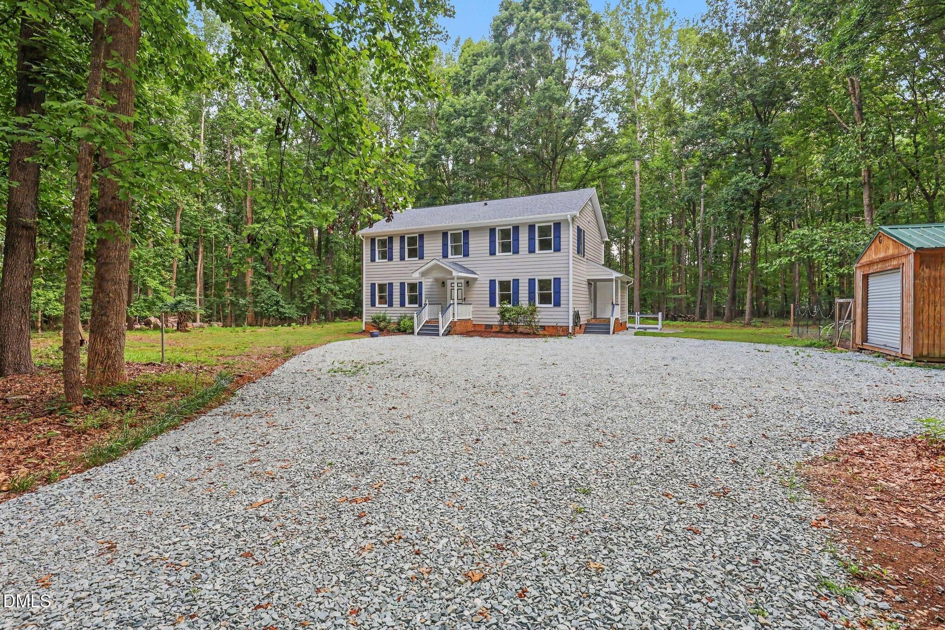 Front of Home - 114 Oak Hollow Road, Timberlake, NC 27583