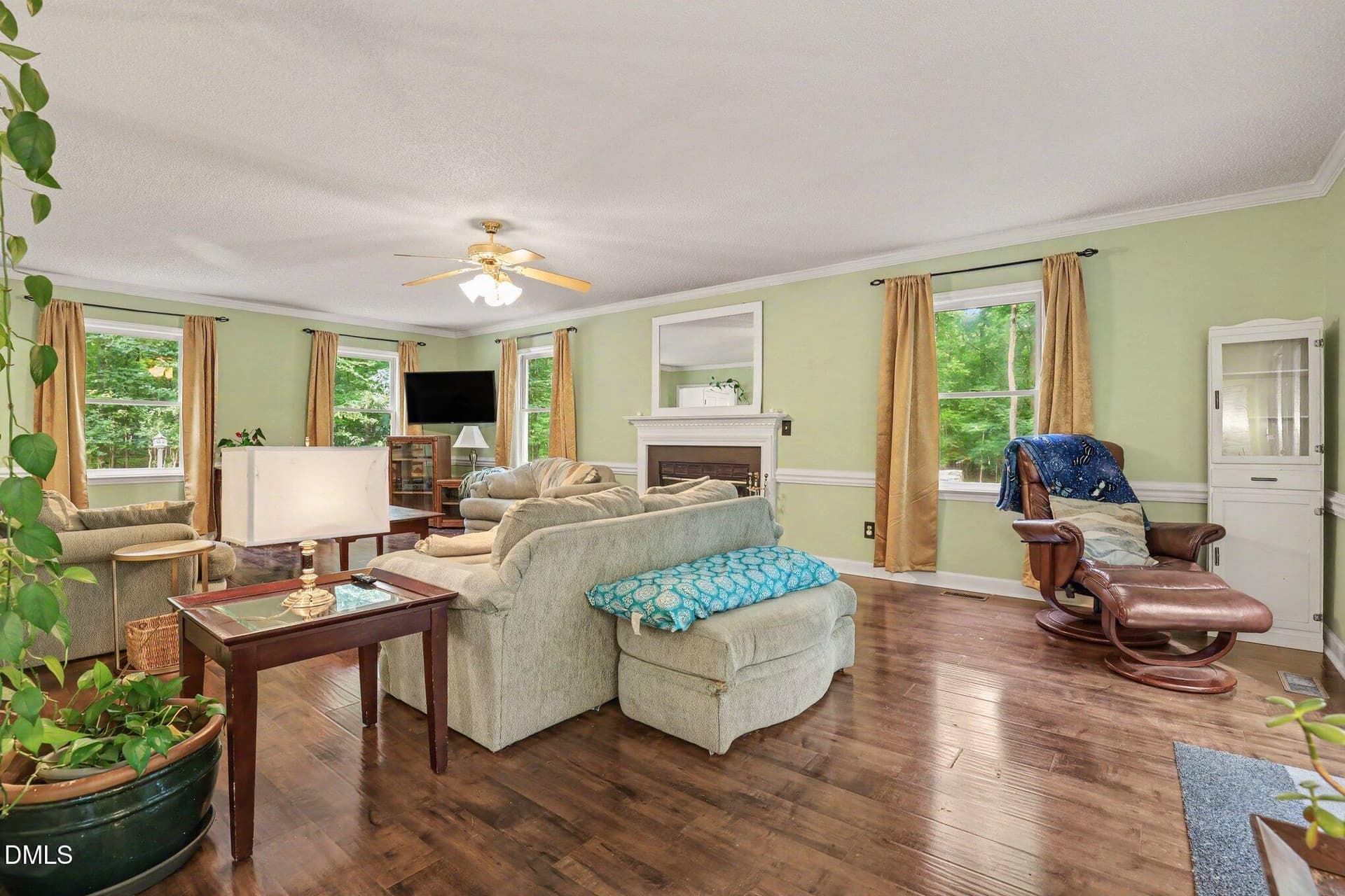 Living Room - 114 Oak Hollow Road, Timberlake, NC 27583