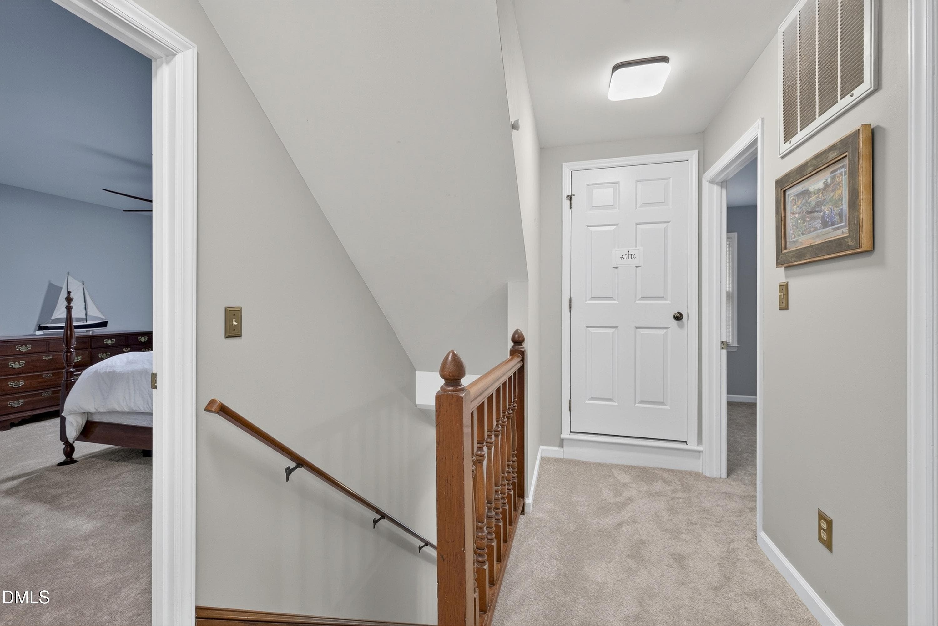 FRONT STAIRCASE - 6309 Windy Ridge Court, Raleigh, NC 27606, Raleigh