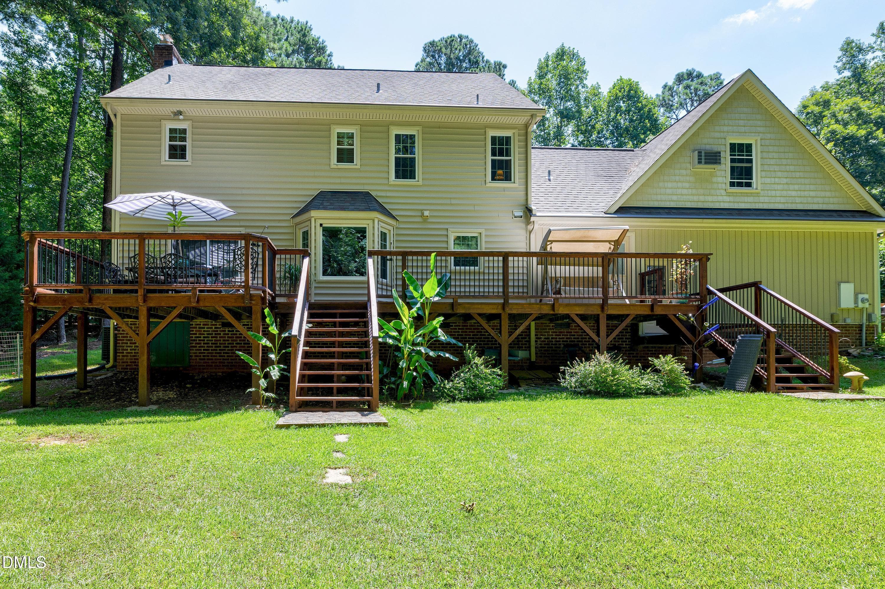 BACK OF HOME - 6309 Windy Ridge Court, Raleigh, NC 27606, Raleigh