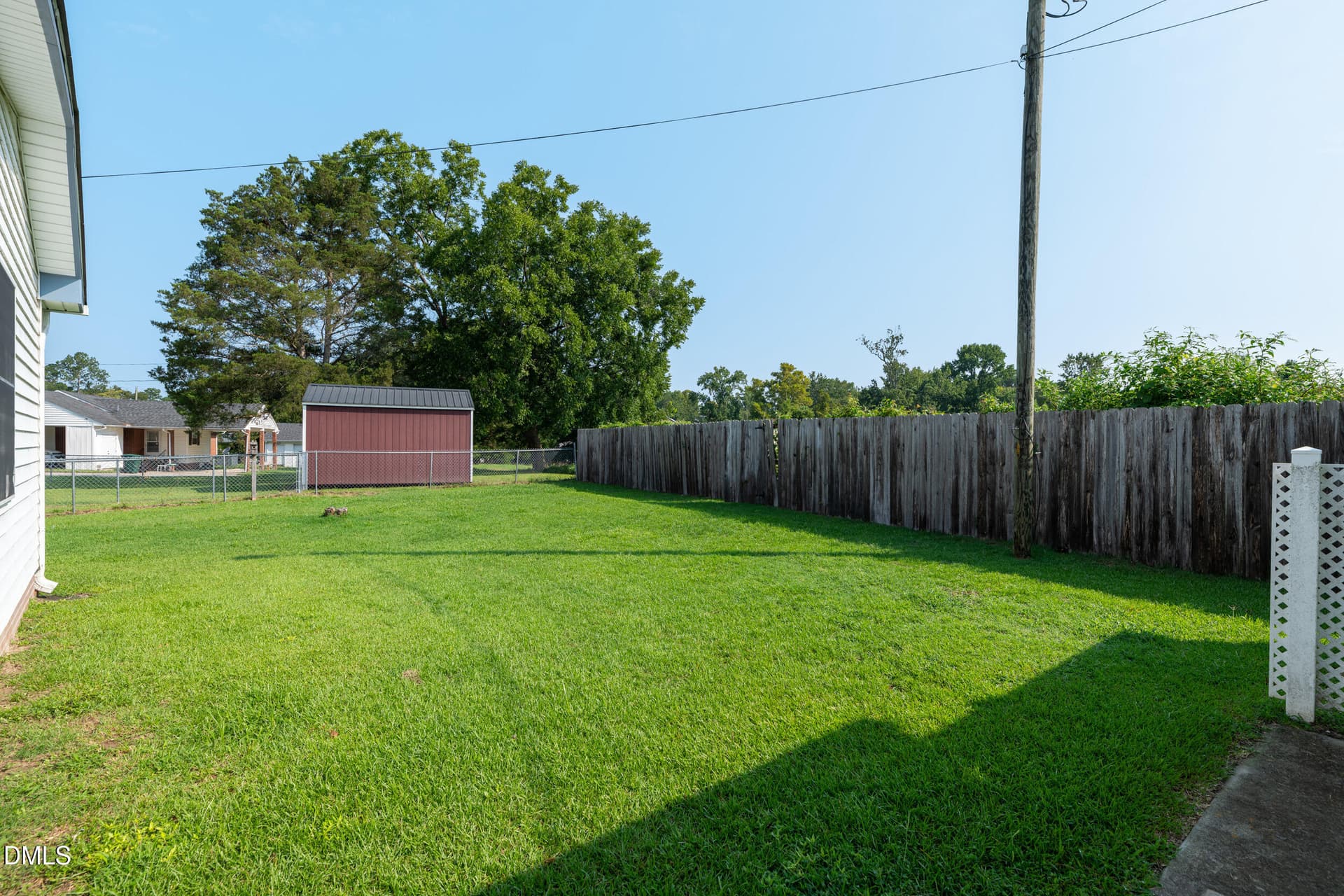 Backyard - 706 E Country Club Drive, Tarboro, NC 27886