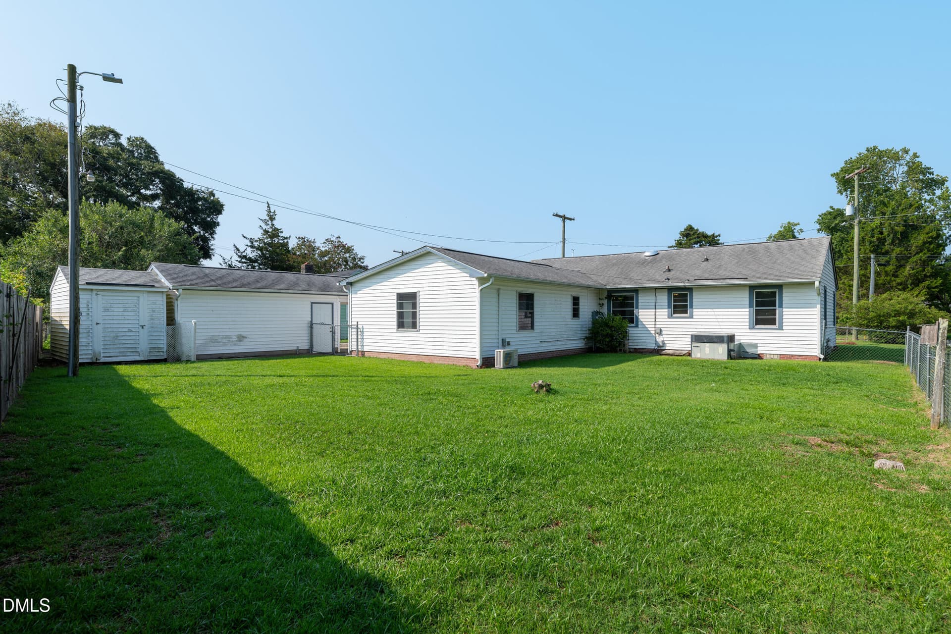 Backyard - 706 E Country Club Drive, Tarboro, NC 27886