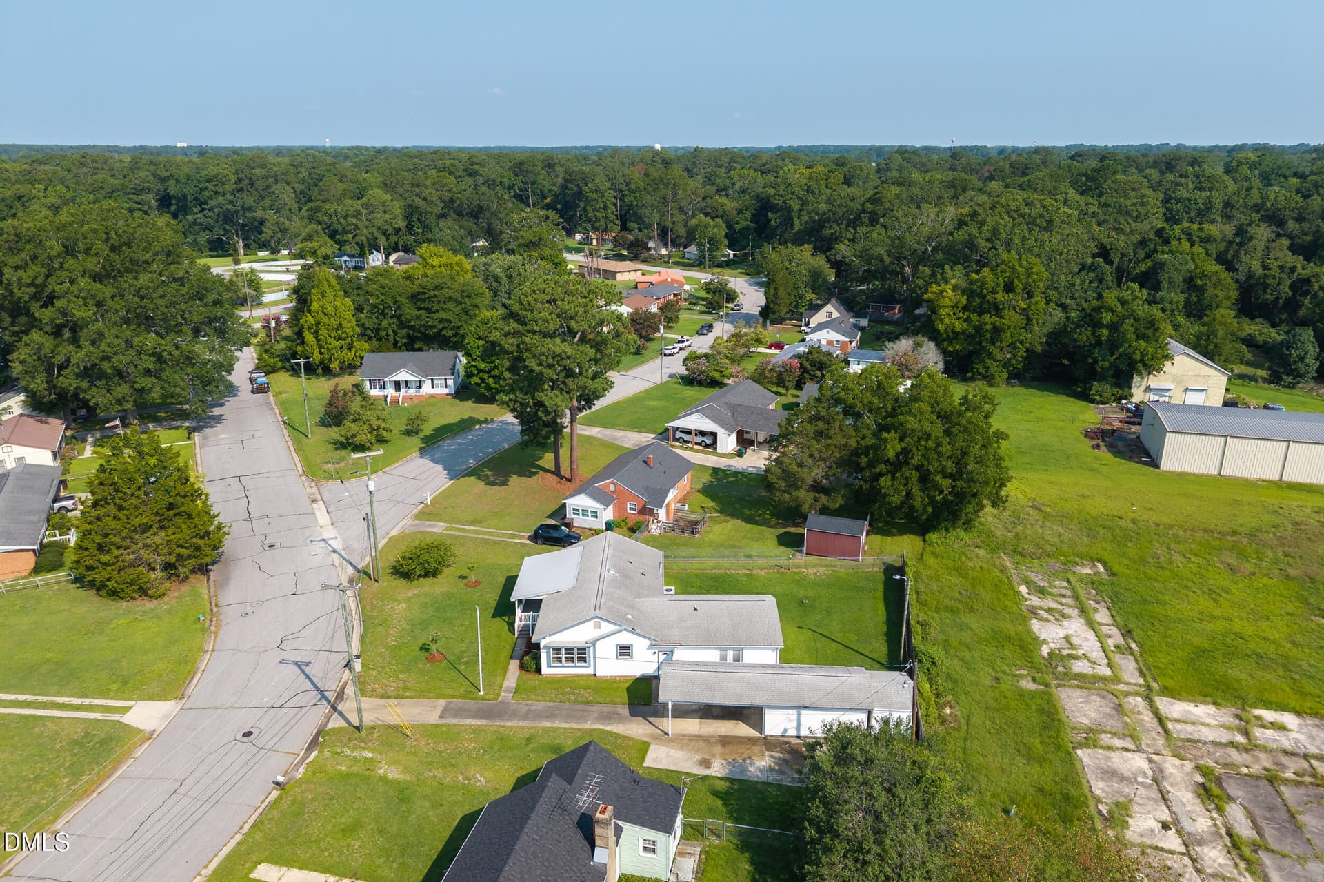 Aerial View - 706 E Country Club Drive, Tarboro, NC 27886