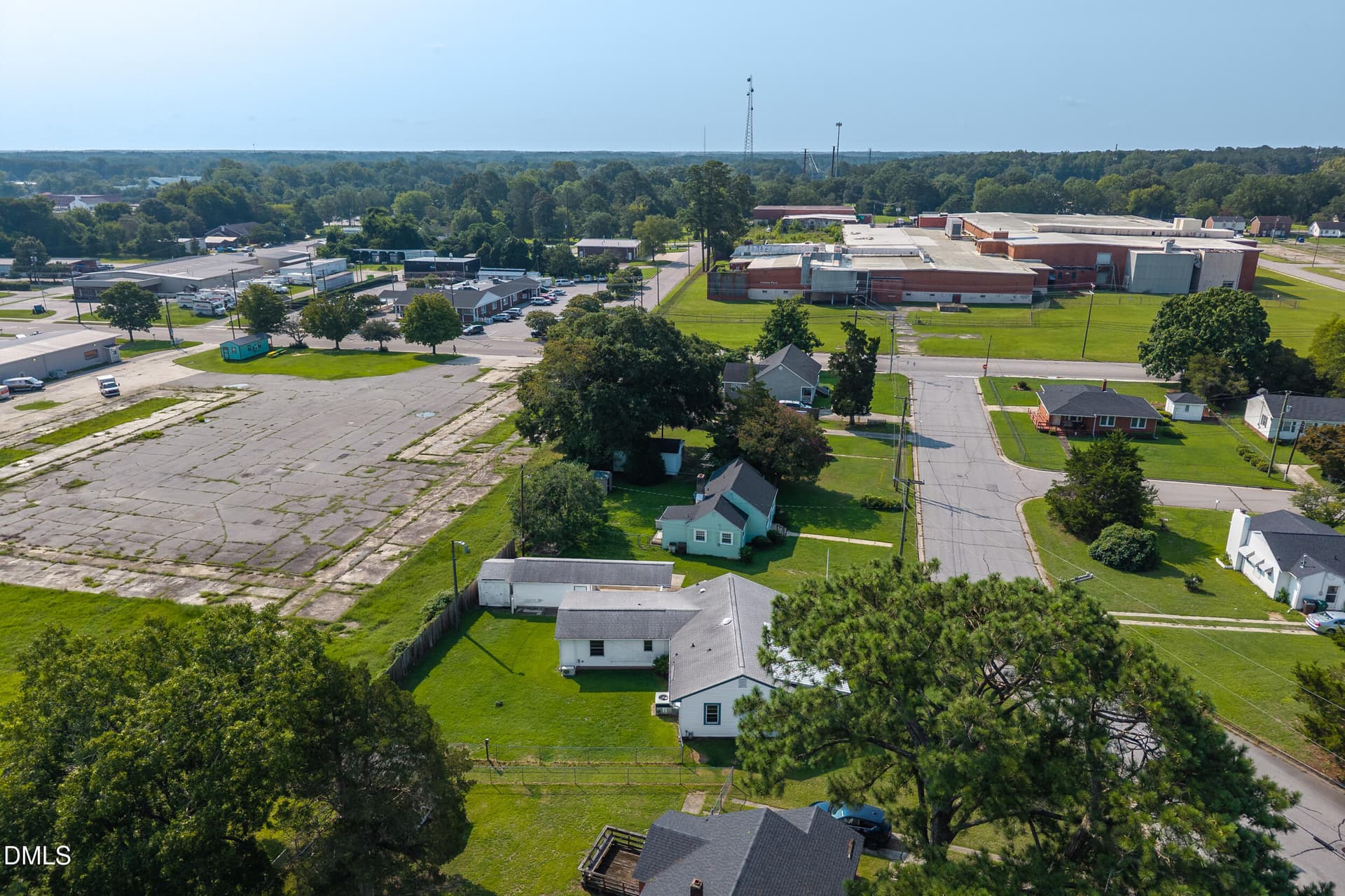 Aerial View - 706 E Country Club Drive, Tarboro, NC 27886