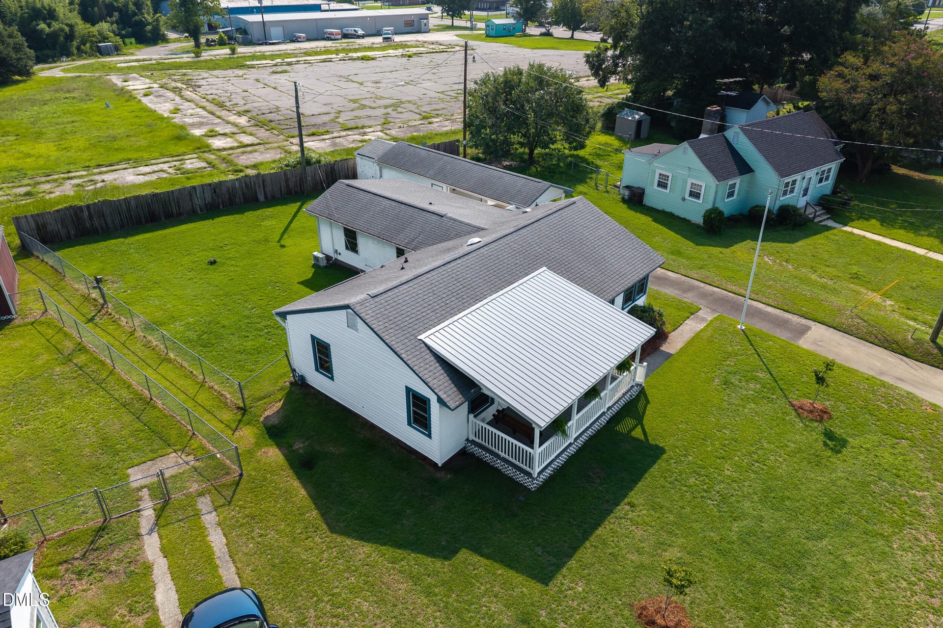 Aerial View - 706 E Country Club Drive, Tarboro, NC 27886