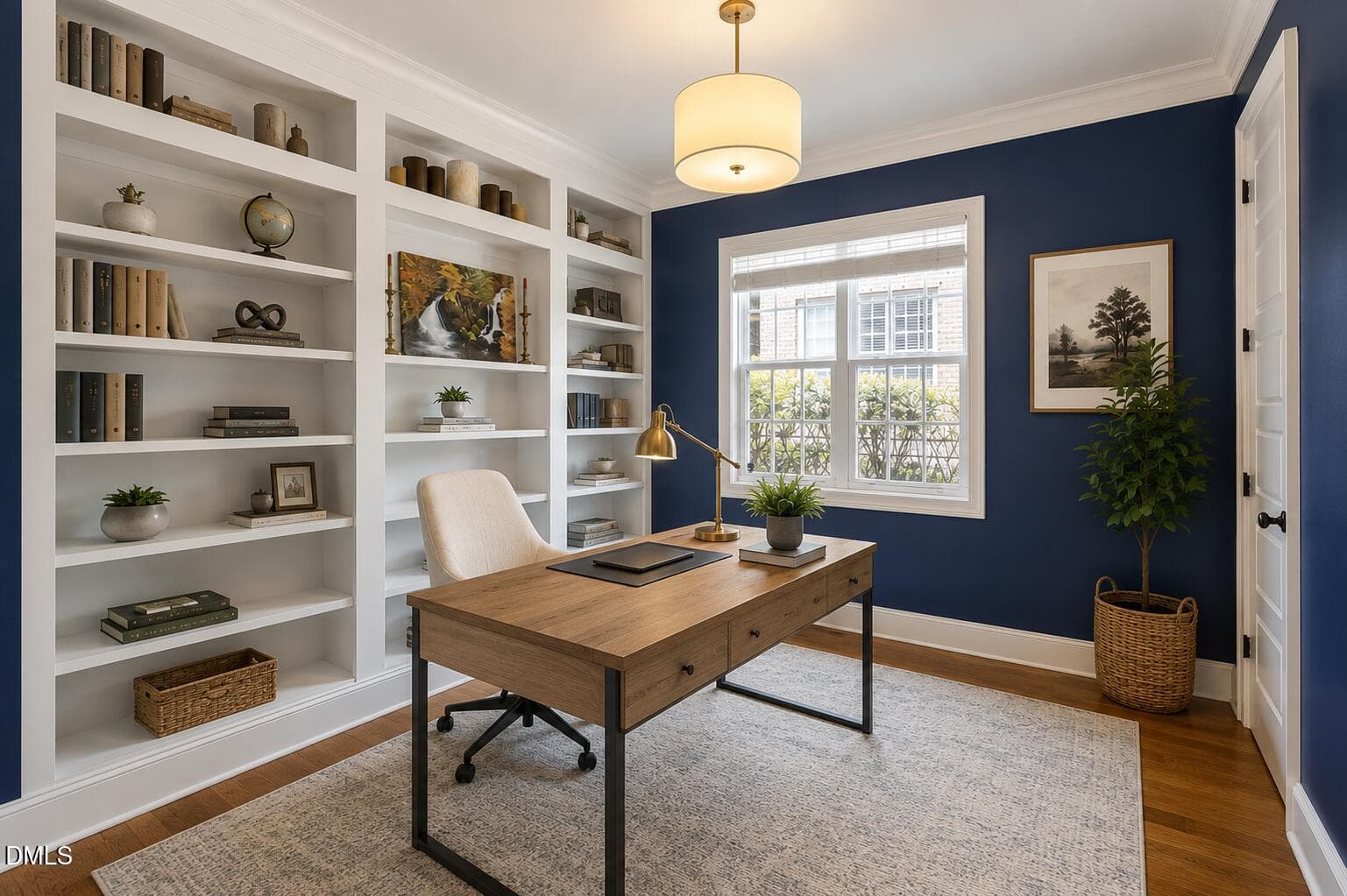 Virtual Staging_Longleaf_Office - 7915 Longleaf Branch Court, Raleigh, NC 27612, Raleigh
