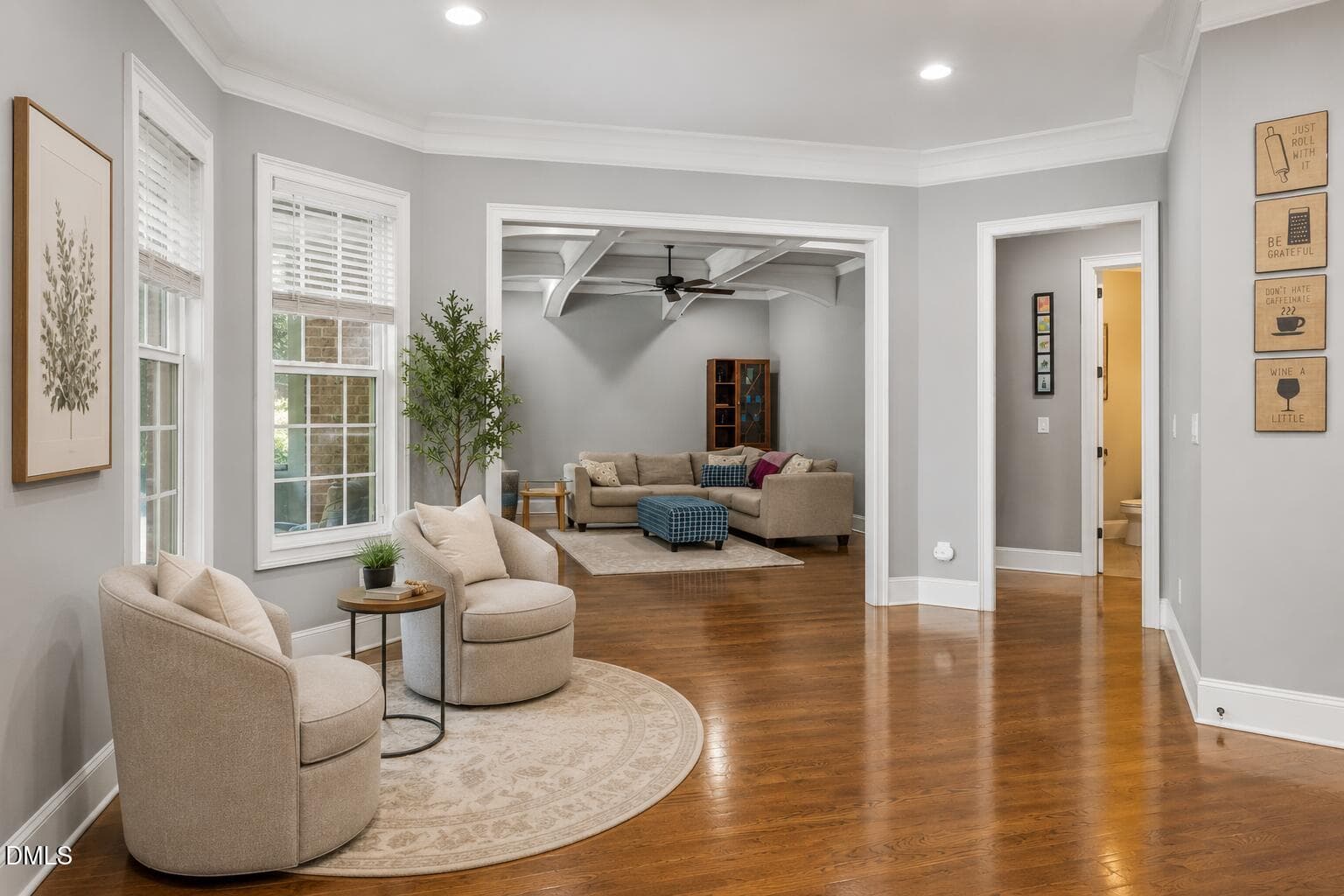 Virtual Staging_Longleaf_Off Room1 - 7915 Longleaf Branch Court, Raleigh, NC 27612, Raleigh