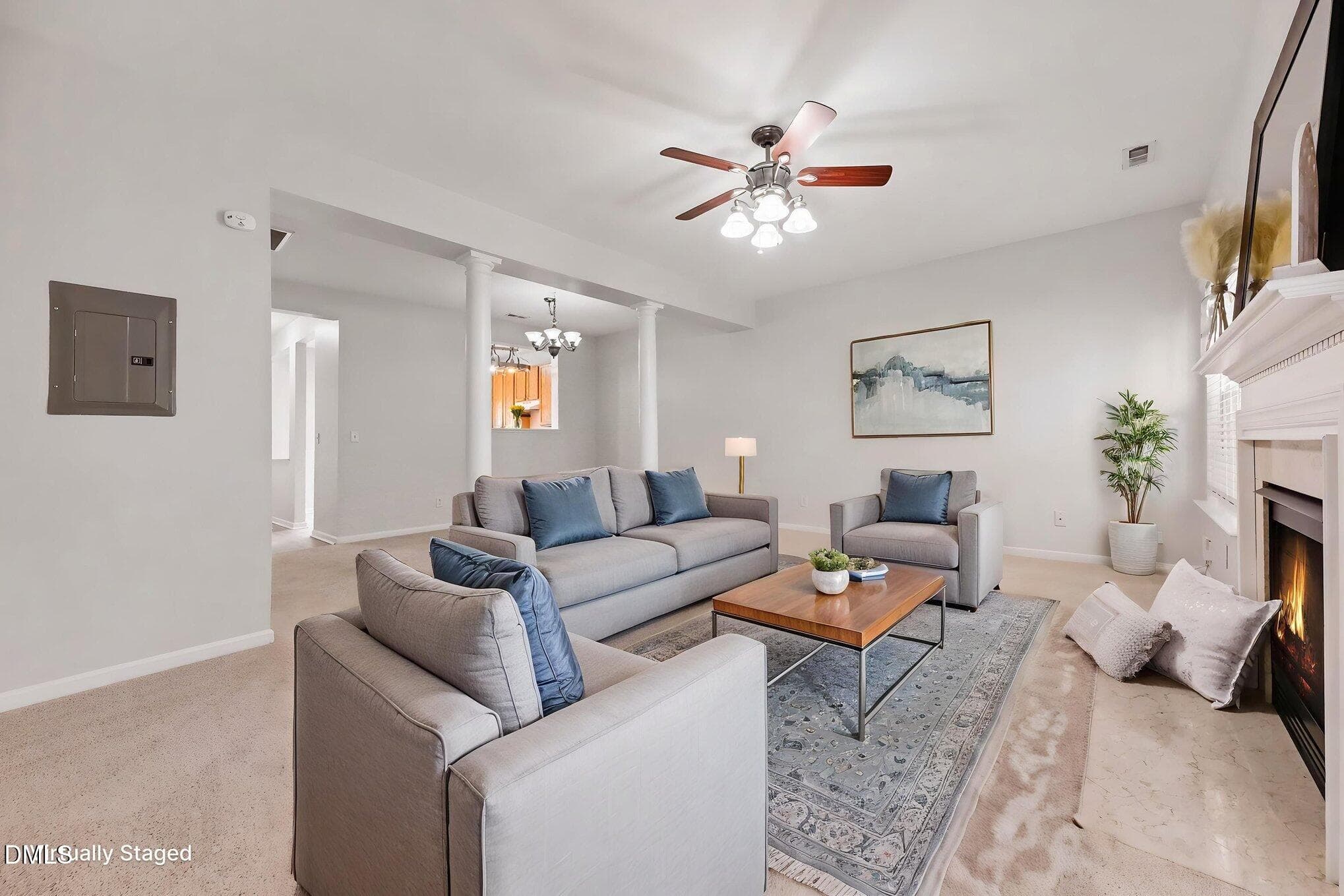 Living Room - 29 Edgebrook Circle, Durham, NC 27703, Durham