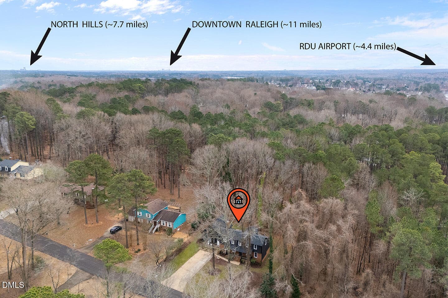 Location Info-Low Res - 5425 Live Oak Trail, Raleigh, NC 27613, Raleigh