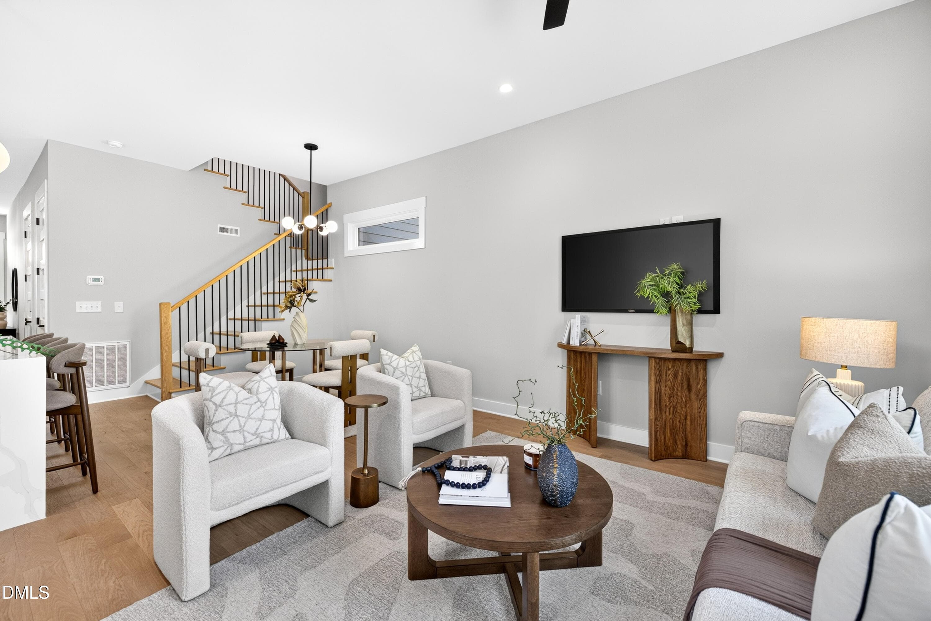Staged Dining/Living- Model unit - 541 Bragg Street, Raleigh, NC 27610, Raleigh