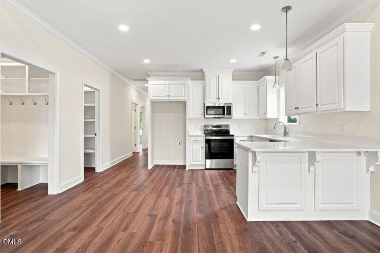 Family Room to Kitchen - 3229 Dolostone Court SW, Wilson, NC 27893