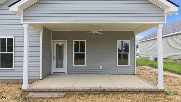 Rear Covered Porch - 3229 Dolostone Court SW, Wilson, NC 27893