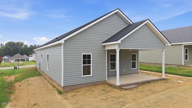 Rear Exterior - 3229 Dolostone Court SW, Wilson, NC 27893