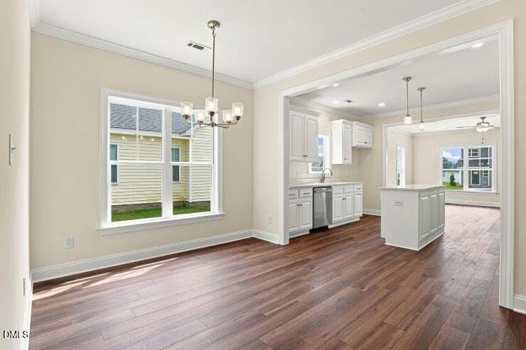Dining Area to Kitchen - 3209 Dolostone Court SW, Wilson, NC 27893
