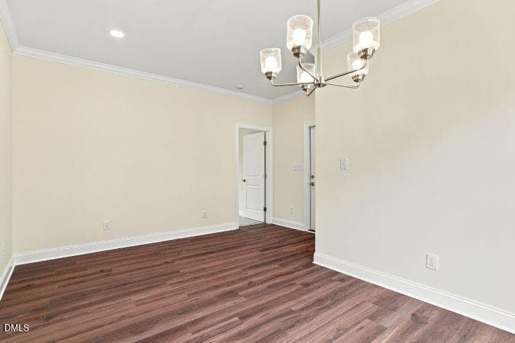 Dining Area - 3209 Dolostone Court SW, Wilson, NC 27893