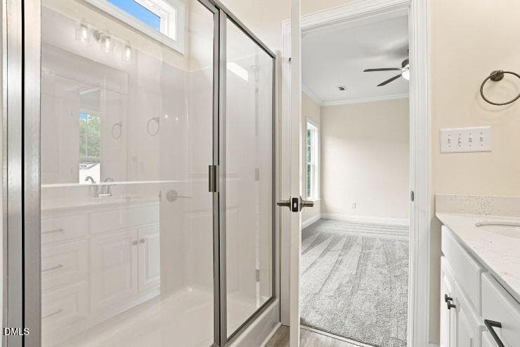 Master Shower - 3209 Dolostone Court SW, Wilson, NC 27893