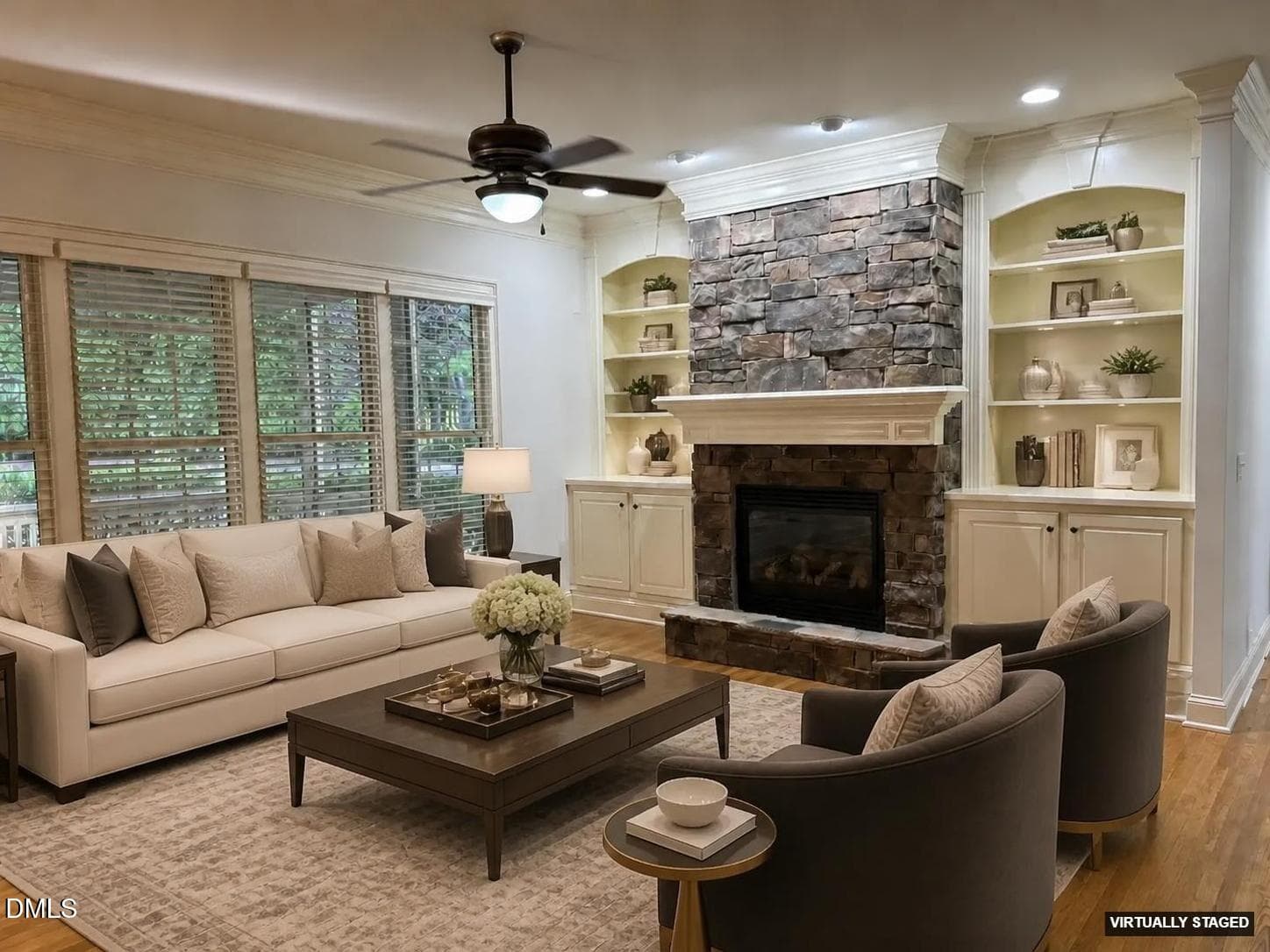 Living_Room_MLS - 105 Linton Banks Place, Cary, NC 27513, Cary