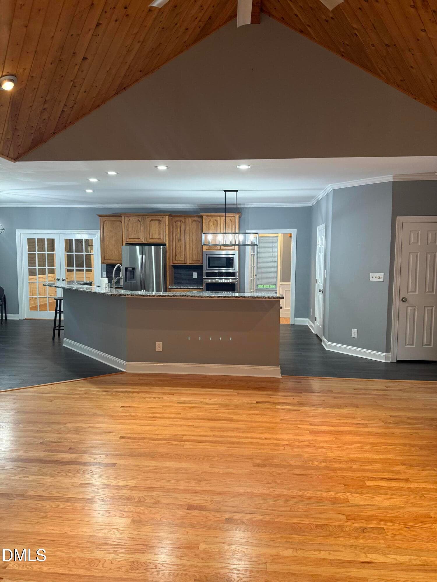 Kitchen from living room - 1201 Torchlight Way, Raleigh, NC 27603, Raleigh