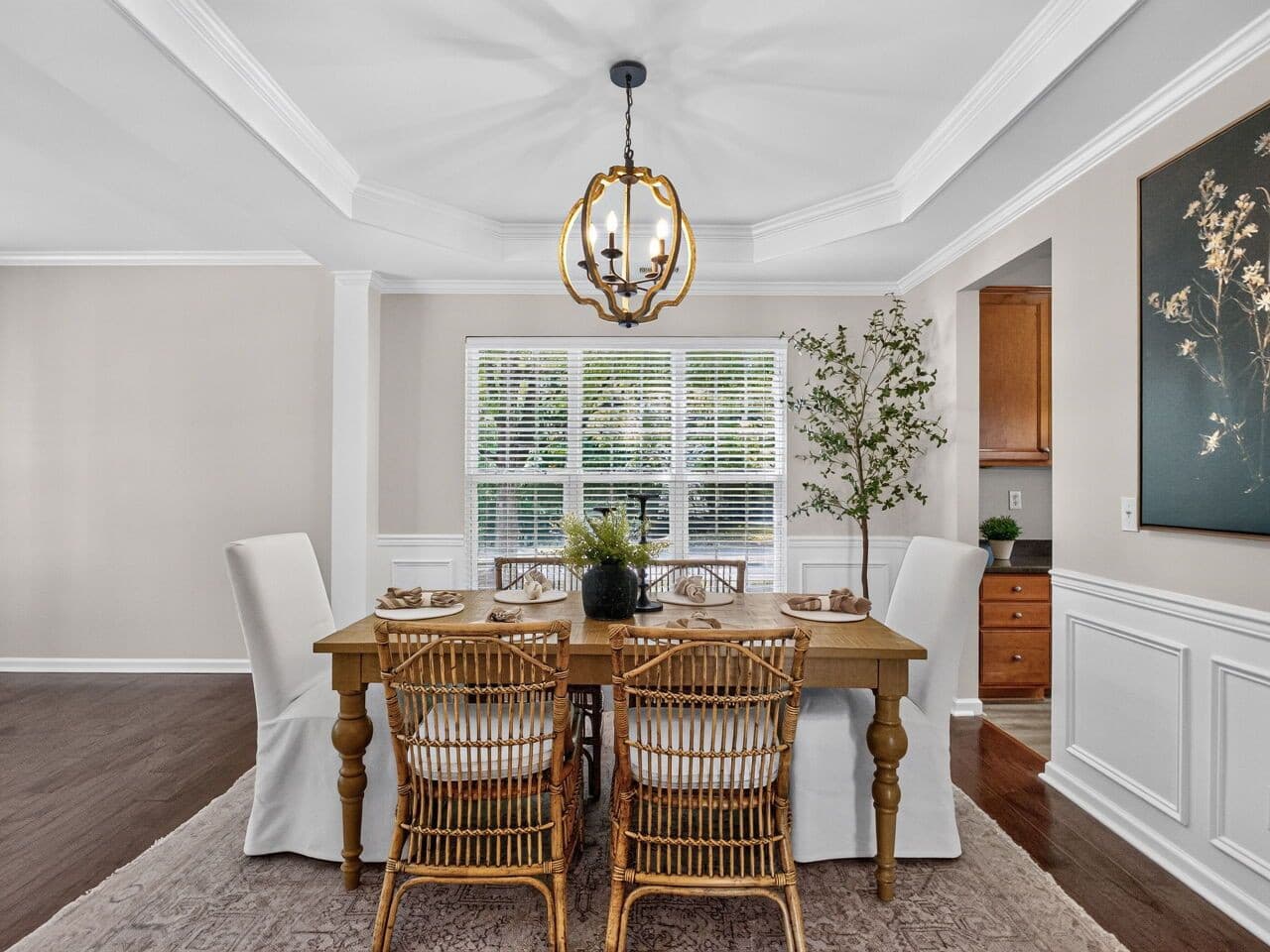 008-1280x960-dining-room.jpg - 7803 Clover Creek Court, Raleigh, NC 27613, Raleigh