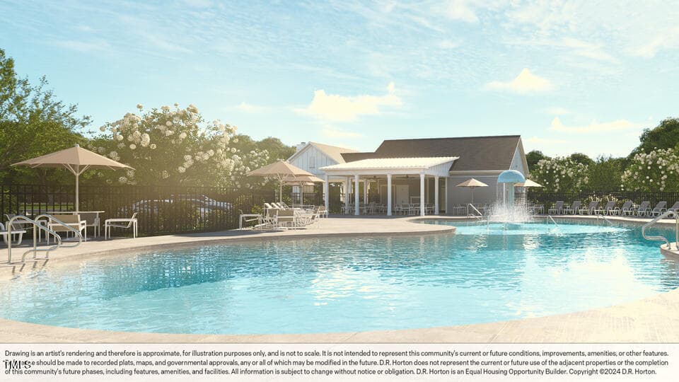 Pool - 1864 Fighting Bull Drive, Wake Forest, NC 27587